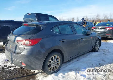 2014 Mazda Mazda3 I Touring z USA, uszkodzony, nr VIN JM1BM1L76E1159389